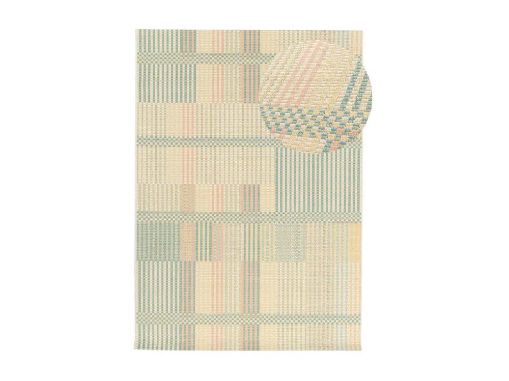 Vente Unique Tapis Extérieur - Géométrique - Multicolore - 160 X 230 Cm - MANILA
