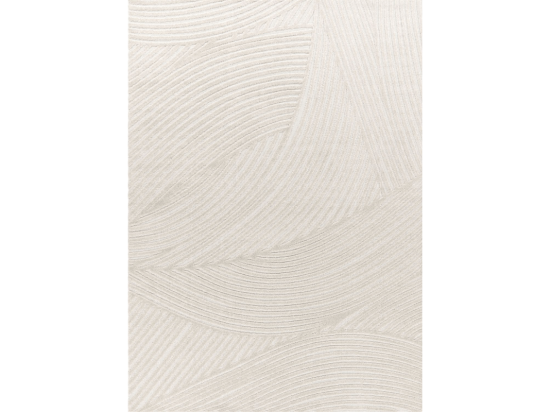 Vente Unique Tapis Extérieur Intérieur Géométrique - ALANYA 41 Crème 80*150
