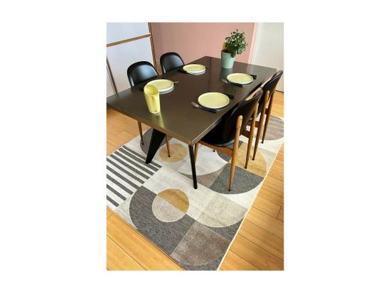 vente unique Tapis extérieur intérieur géométrique multicolore GRENADE 65 Multicolore 200*290
