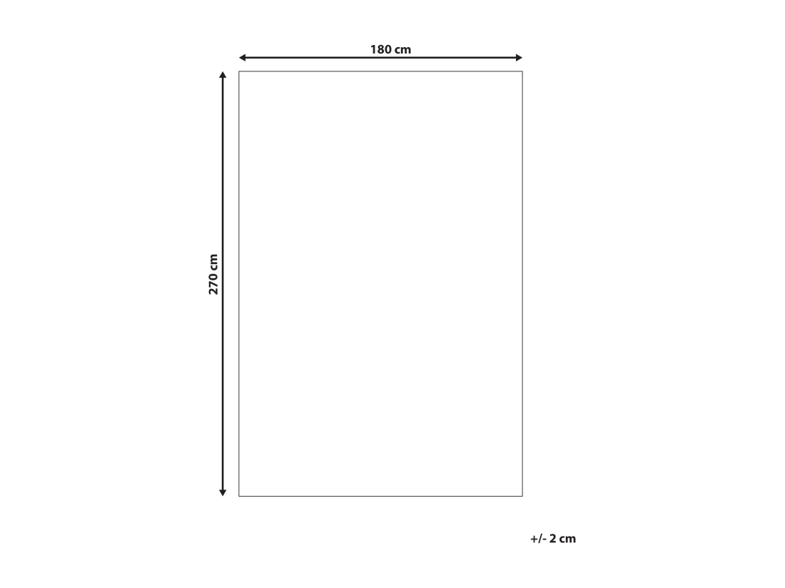 Vente Unique Tapis Extérieur Noir Au Motif Feuilles De Palmier 180 X 270 Cm KOTA
