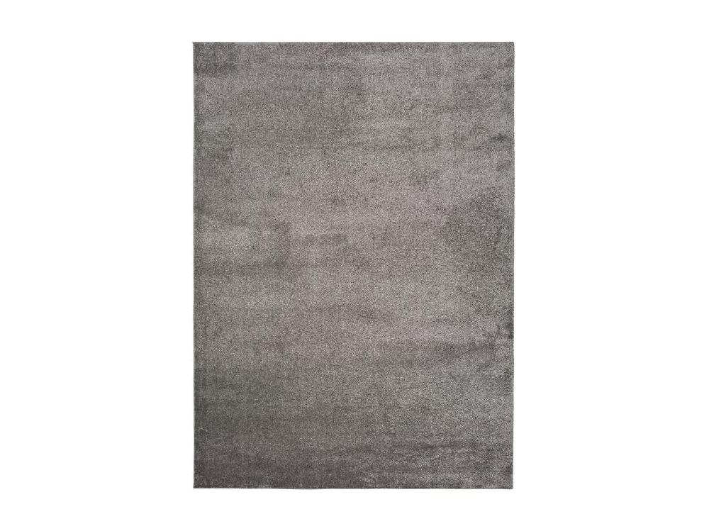Vente Unique Tapis Intérieur - Uni - Gris - 200 X 290 Cm - MONTANA