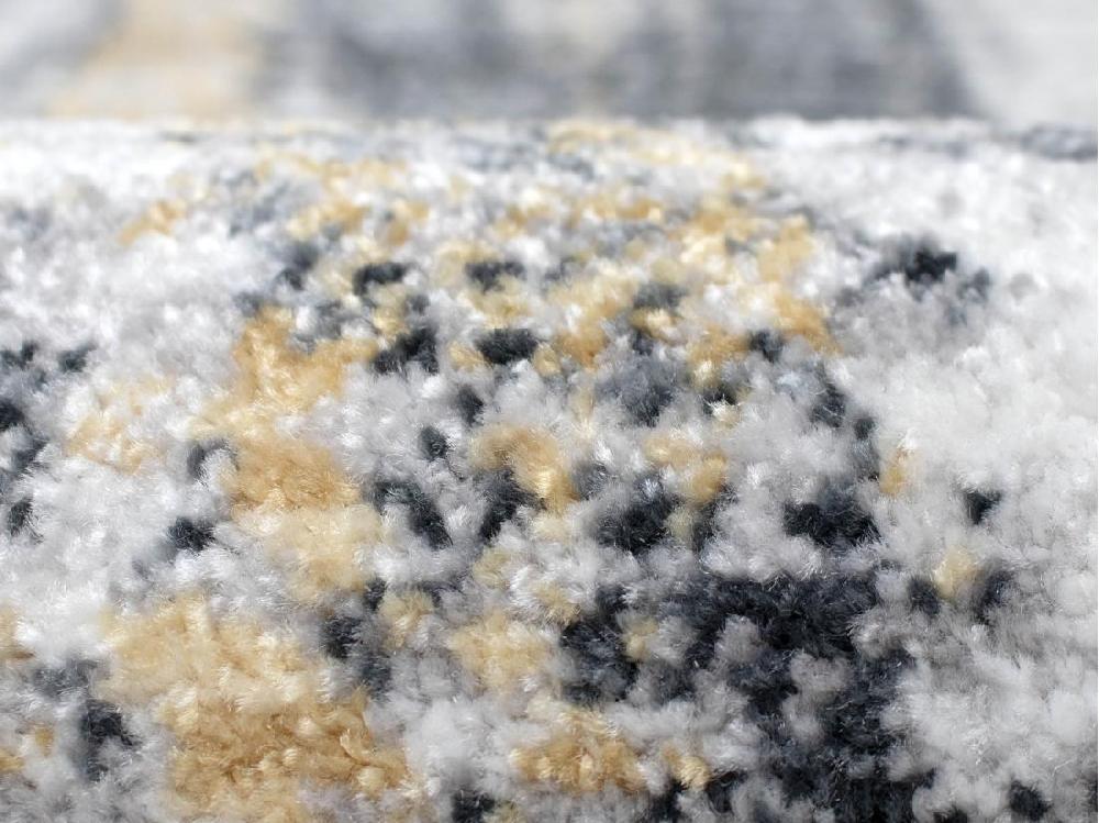 Vente Unique Tapis Oriental Vintage - 160 X 230 Cm - Bleu Gris Et Taupe - SAMARIA