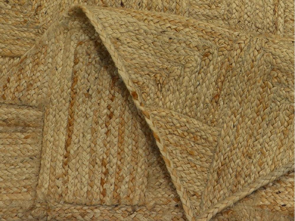 Vente Unique Tapis Rectangle 100% Jute Tressé -160 X 230 Cm - Naturel - DAYA