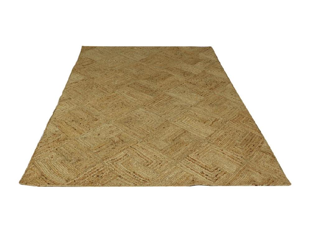 Vente Unique Tapis Rectangle 100% Jute Tressé -160 X 230 Cm - Naturel - DAYA