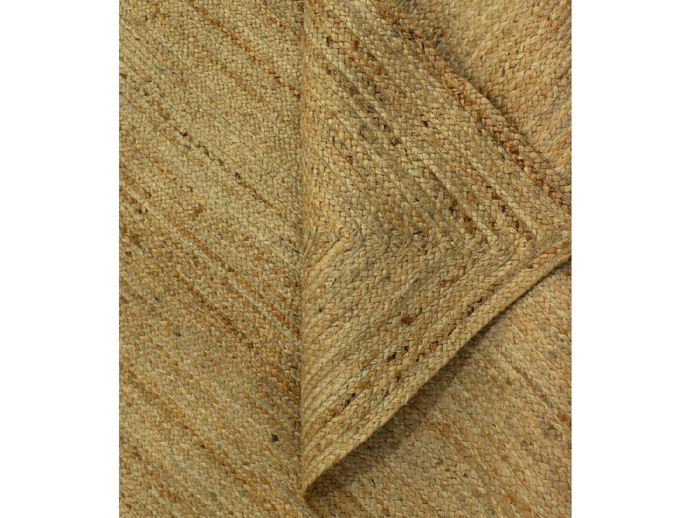 Vente Unique Tapis Rectangle 100% Jute Tressé - 200 X 290 Cm -Naturel - JAYA