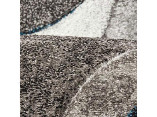 Vente Unique Tapis Salle à Manger 240x340 Tissé Noir Rectangle Motif Géométrique MADILA