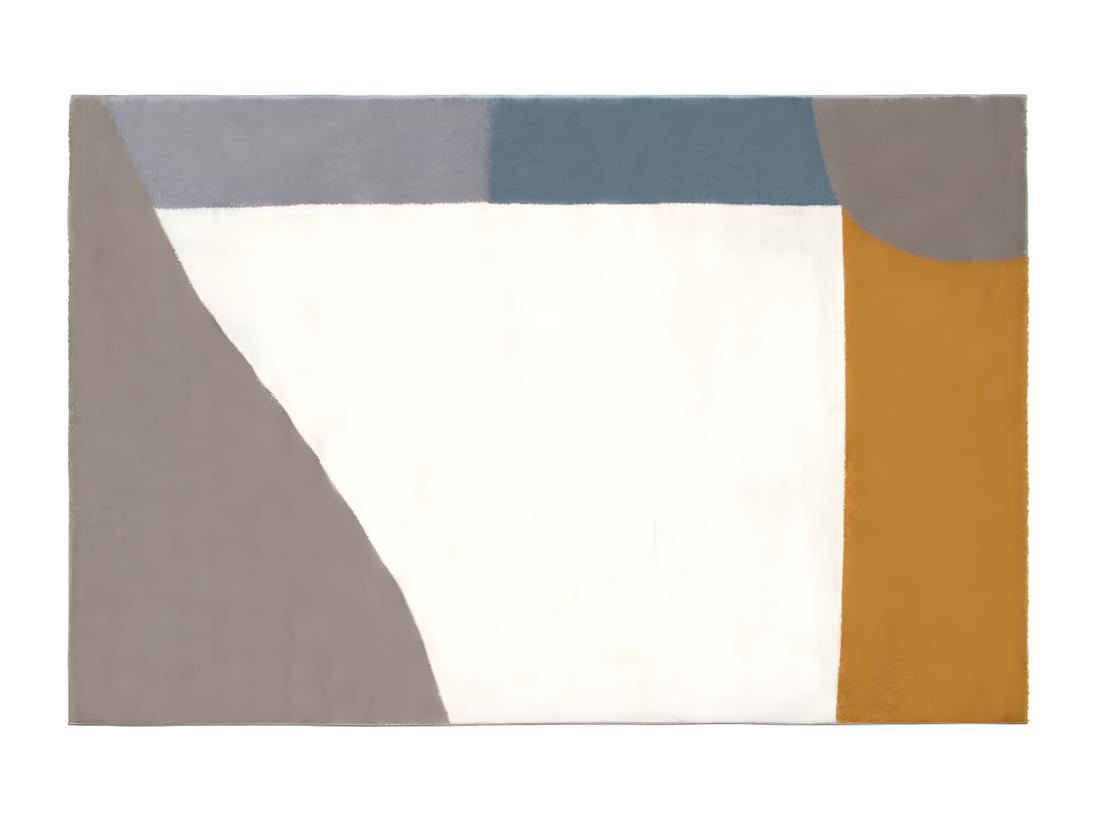 Vente Unique Tapis Scandinave Géométrique - 120 X 170 Cm - Multicolore - SARIA