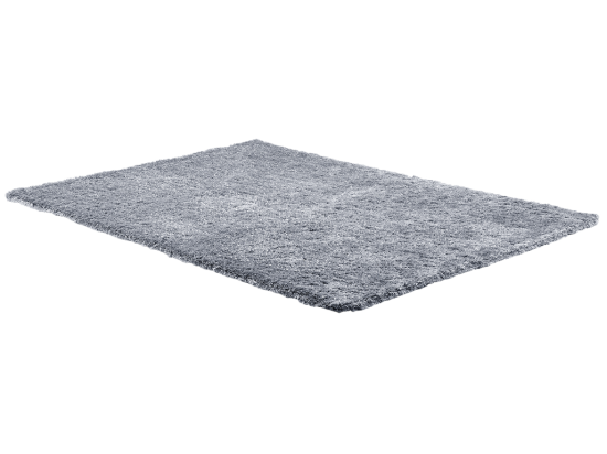Vente Unique Tapis Shaggy à Poils Longs - 160 X 230 Cm - Argenté - GLITTER