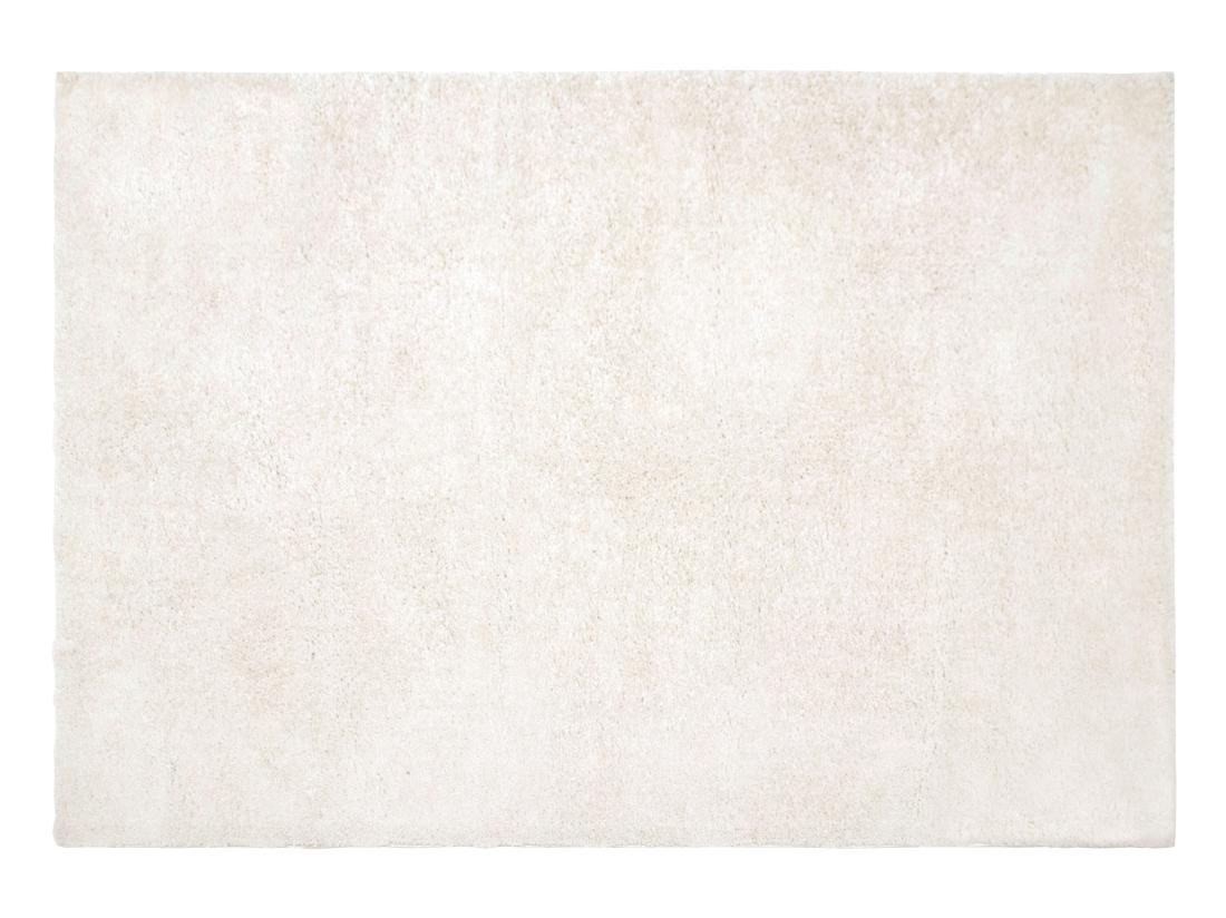 vente unique Tapis shaggy à poils longs - 160 x 230 cm - Blanc - MILINIO