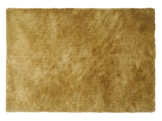 vente unique Tapis shaggy à poils longs -160 x 230 cm - Doré - GLITTER