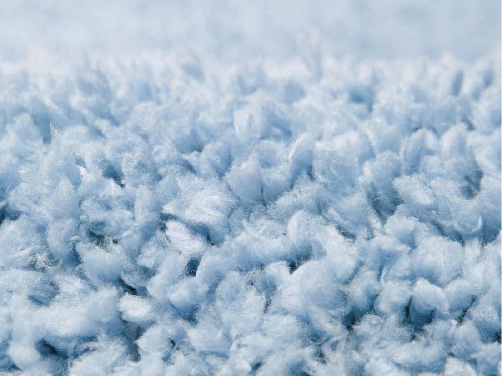 Vente Unique Tapis Shaggy à Poils Longs - 200x 300 Cm - Bleu Clair - MILINIO