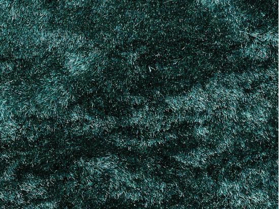 Vente Unique Tapis Shaggy à Poils Longs Ultra Doux - 120 X 170 Cm - Vert Pinède - DOLCE