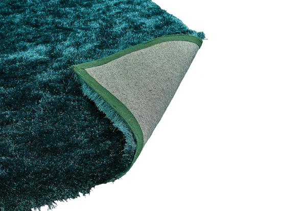 Vente Unique Tapis Shaggy à Poils Longs Ultra Doux - 120 X 170 Cm - Vert Pinède - DOLCE