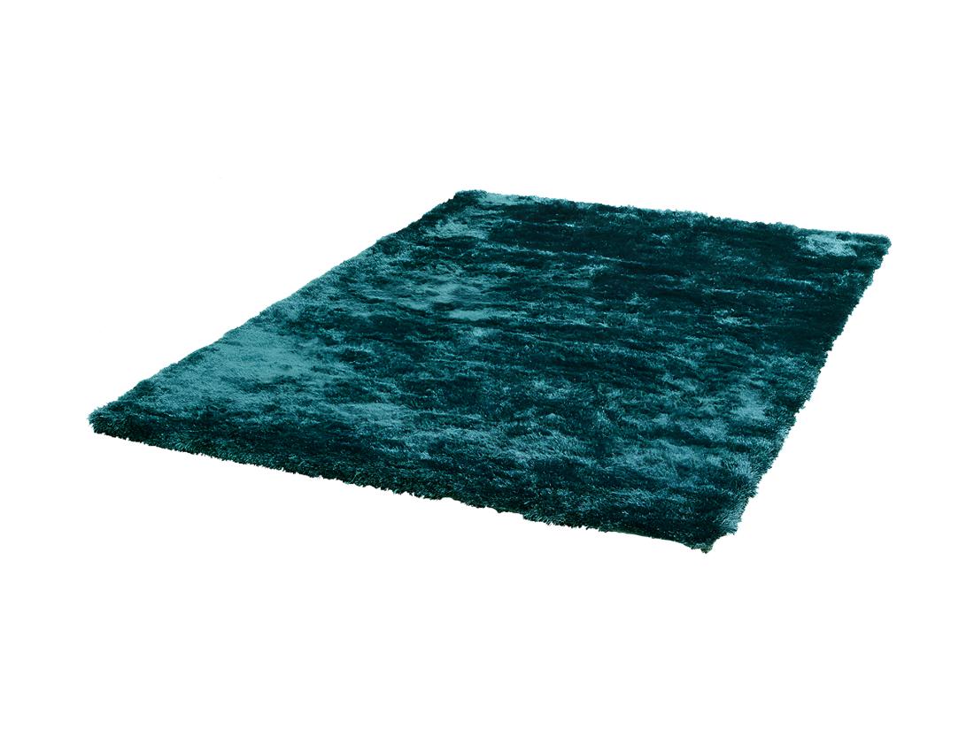 Vente Unique Tapis Shaggy à Poils Longs Ultra Doux - 120 X 170 Cm - Vert Pinède - DOLCE