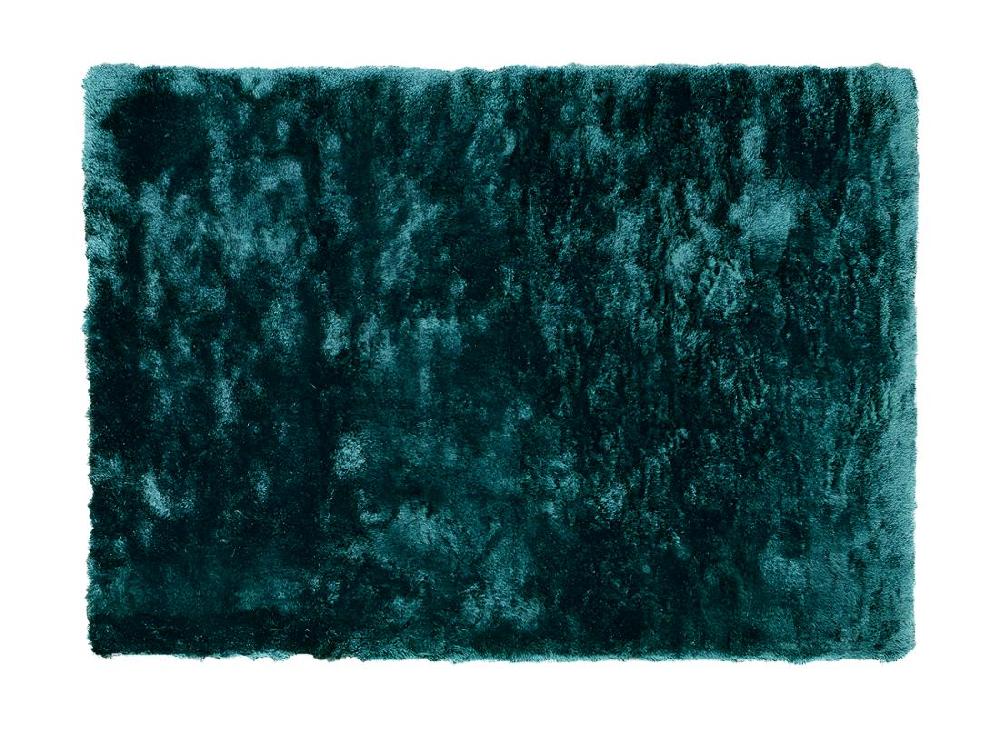 vente unique Tapis shaggy à poils longs ultra doux - 120 x 170 cm - vert pinède - DOLCE