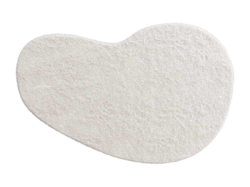 Vente Unique Tapis Shaggy Organique Effet Fourrure - 160 X 230 Cm - Beige - GIRONA