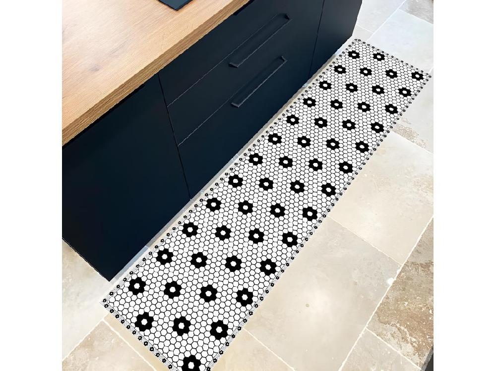 Vente Unique Tapis Vinyle Médium Bis L 50xL200cm - BCBG - Vinyle