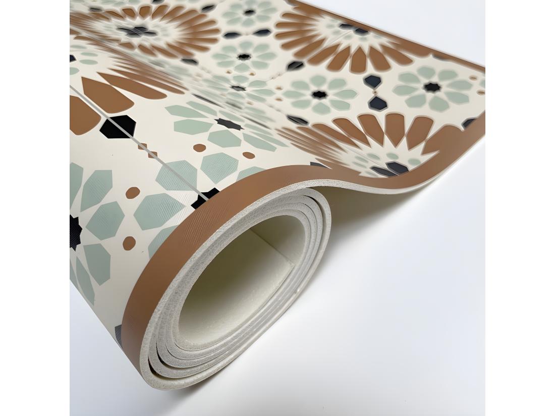 Vente Unique Tapis Vinyle Médium L 50xL120cm - Marsiho - Vinyle