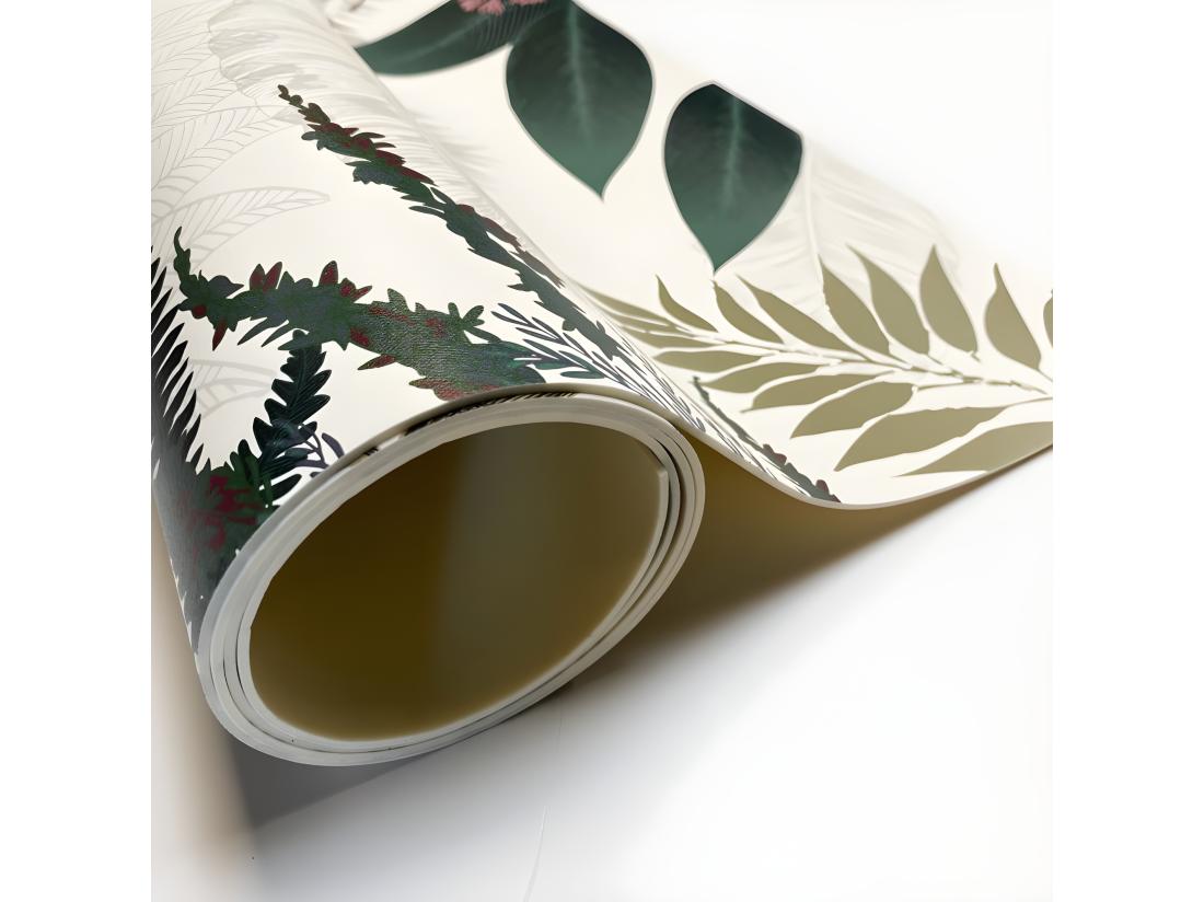 Vente Unique Tapis Vinyle Médium L 50xL120cm - Sweet Jungle - Vinyle