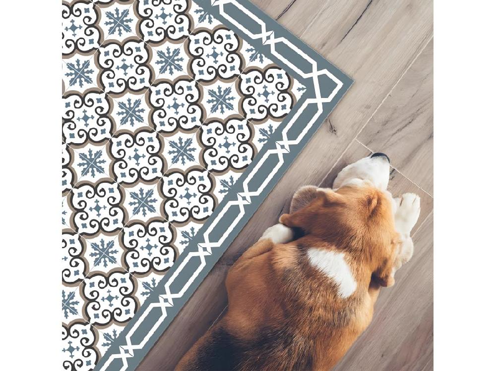 Vente Unique Tapis Vinyle Médium L 50xL120cm - Yazir Dulce - Vinyle