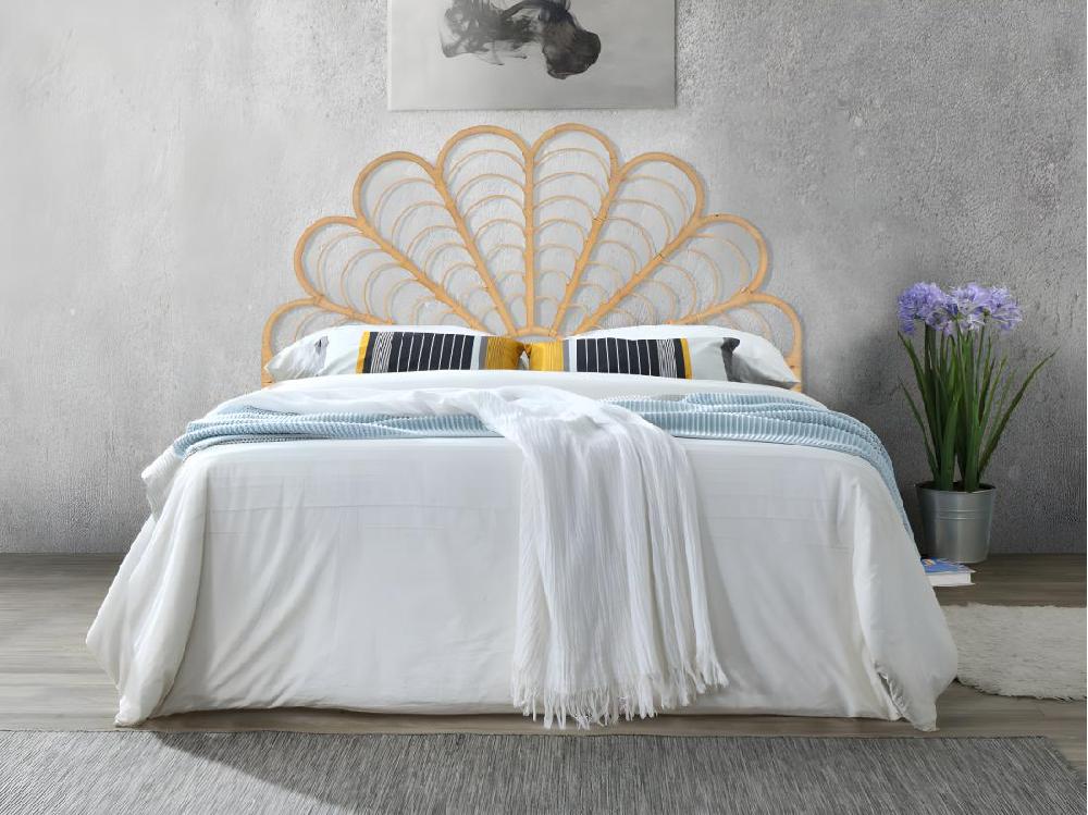 Vente Unique Tête De Lit 140 Cm - Rotin - Naturel - FLOSIA