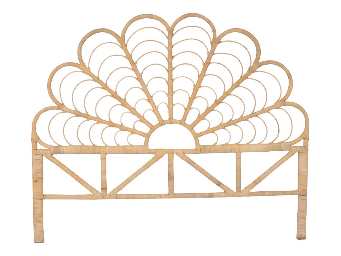 Vente Unique Tête De Lit 160 Cm - Rotin - Naturel - FLOSIA