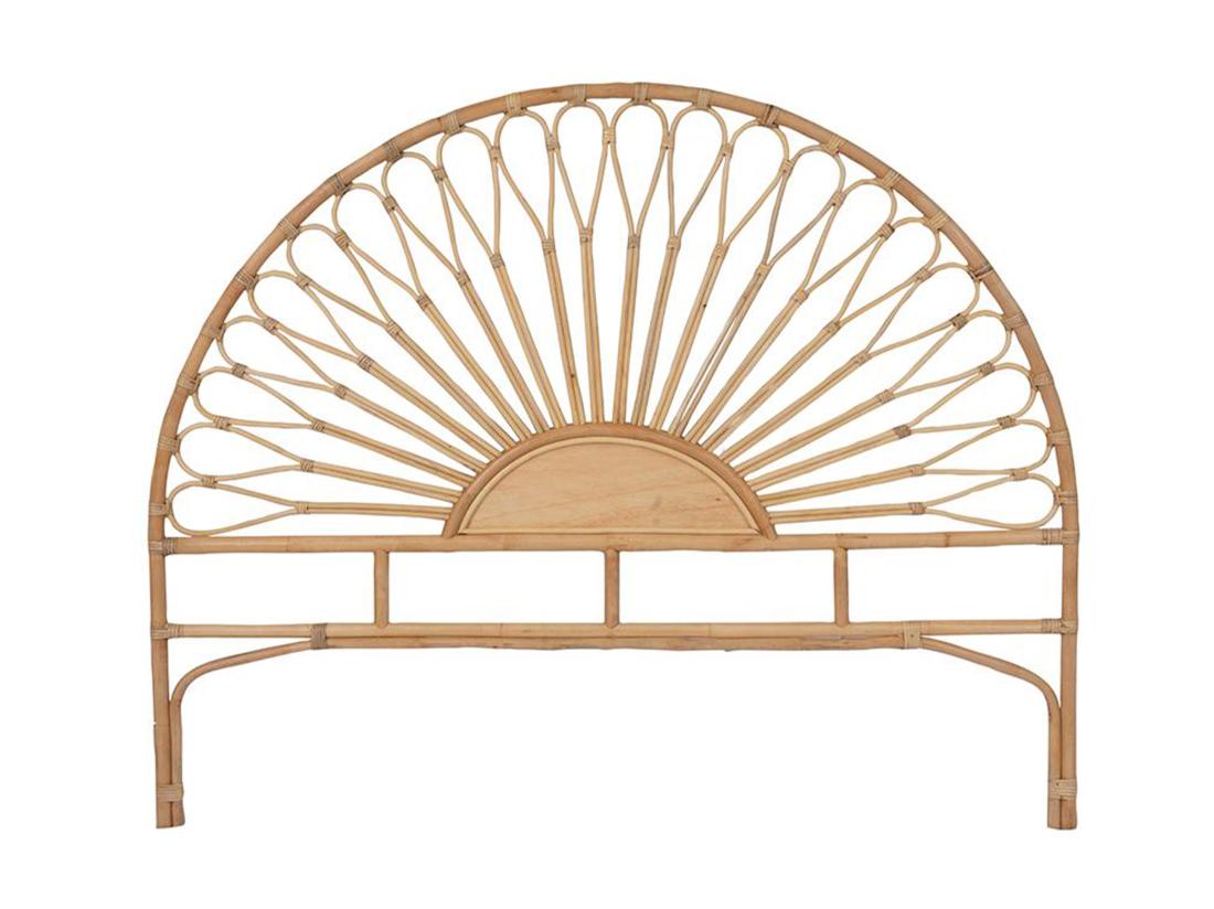 Vente Unique Tête De Lit 160 Cm - Rotin - Naturel - SOLIA