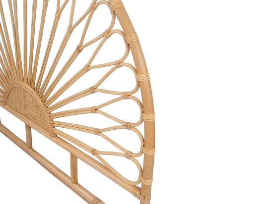 Vente Unique Tête De Lit 160 Cm - Rotin - Naturel - SOLIA