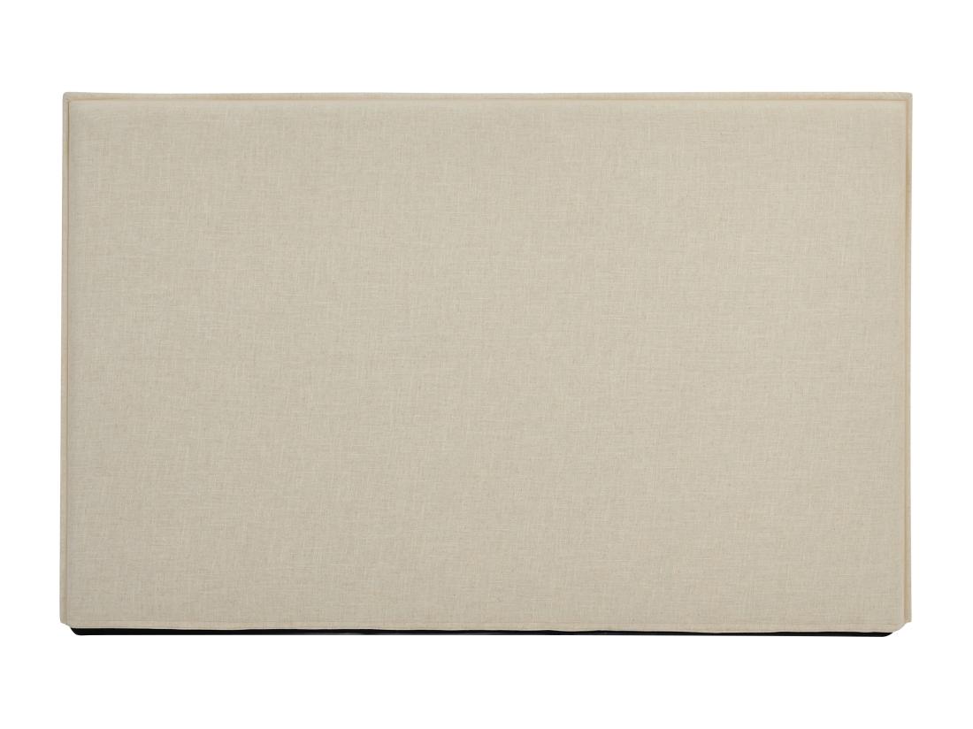 Vente Unique Tête De Lit Déhoussable 150 Cm - Coton Et Lin - Beige - TAHIME