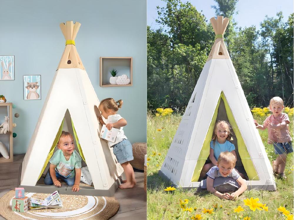 vente unique Tipi enfant évolutif intérieur/extérieur - Smoby