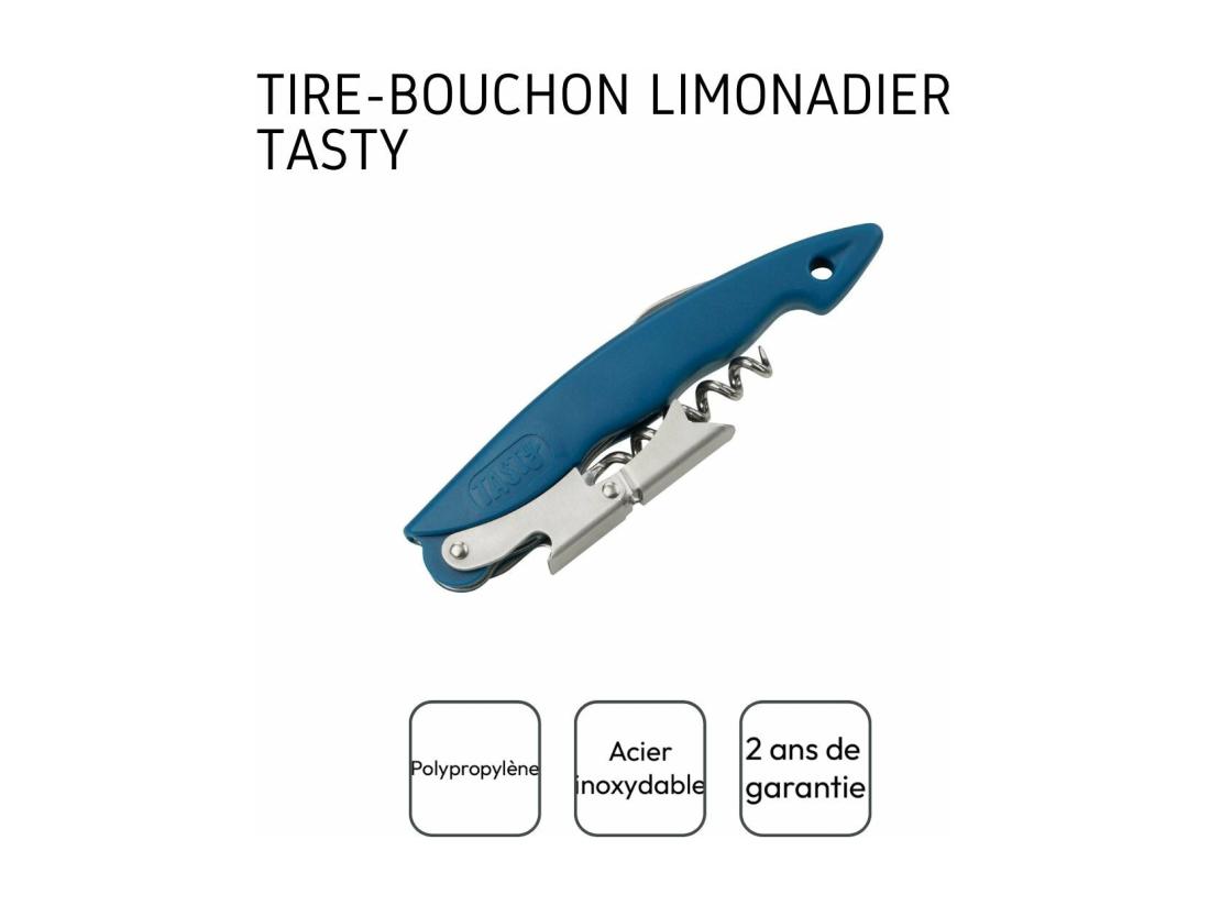 Vente Unique Tire-bouchon Limonadier Avec Fonction Décapsuleur Tasty Core