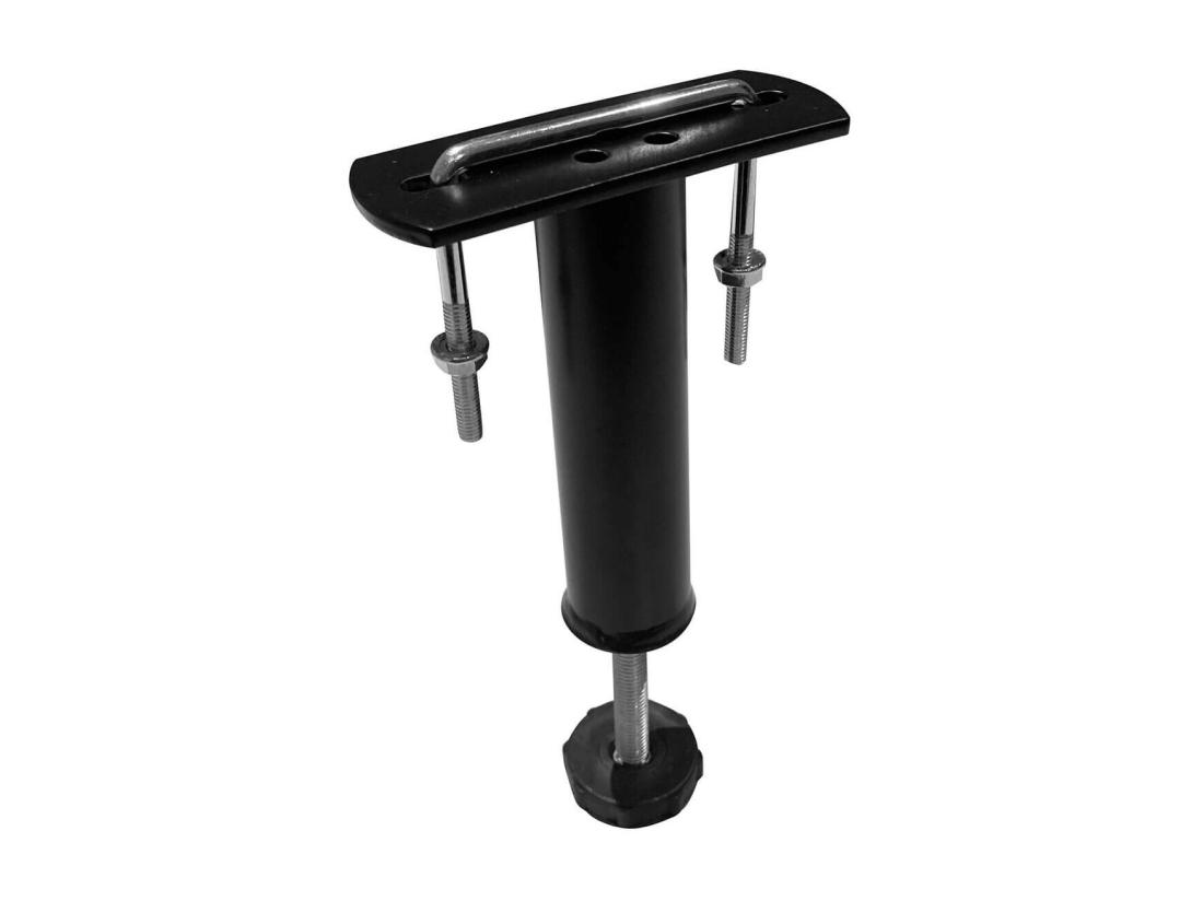 Vente Unique TITANIUM - Pied Central Réglable Pour Cadre à Lattes
