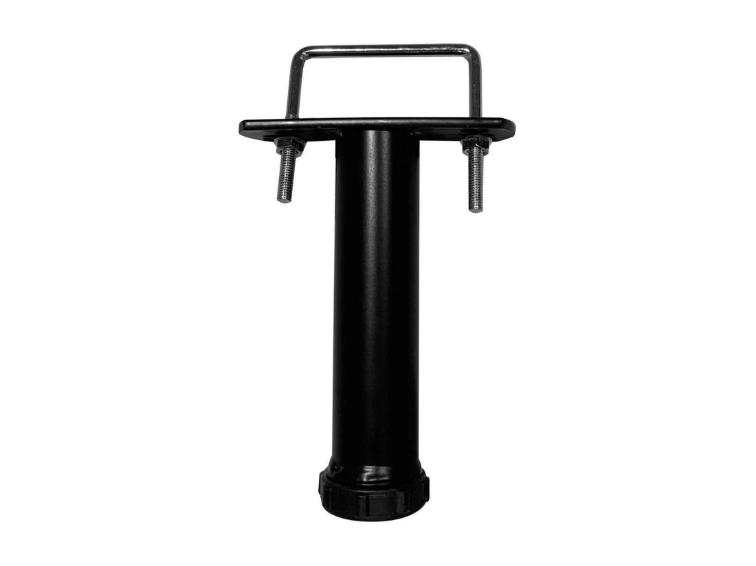 Vente Unique TITANIUM - Pied Central Réglable Pour Cadre à Lattes