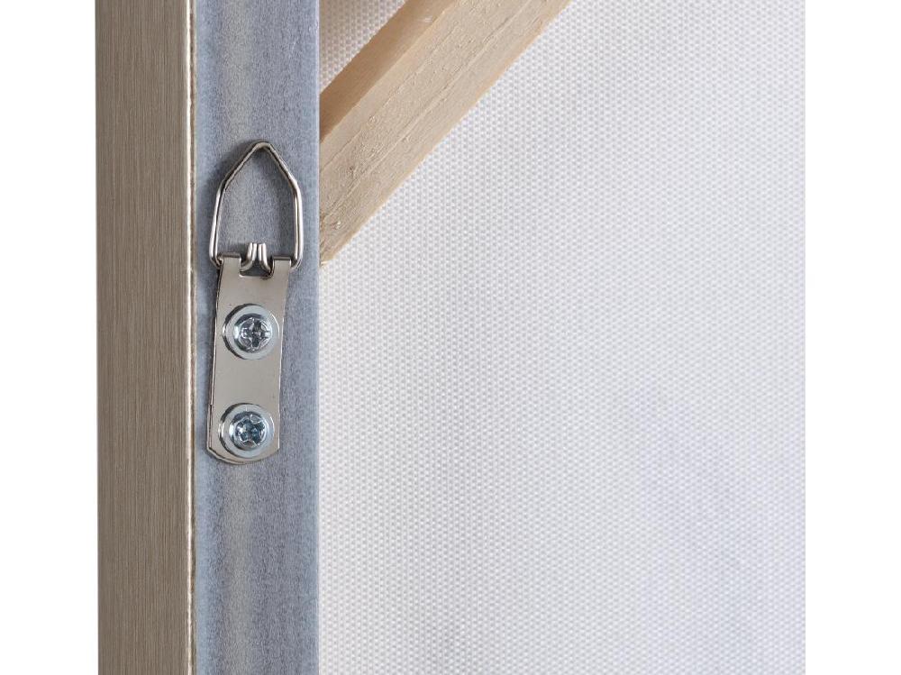 Vente Unique Toile Imprimée Paris Avec Bijoux - L. 54 X H. 64 Cm - Cadre En Pin - LUTECE