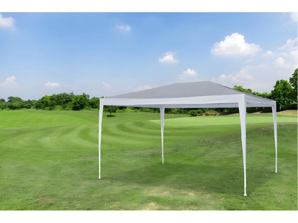 Vente Unique Tonnelle De Jardin "Natacha 4" - 12 M² - 3 X 4 M - Blanc