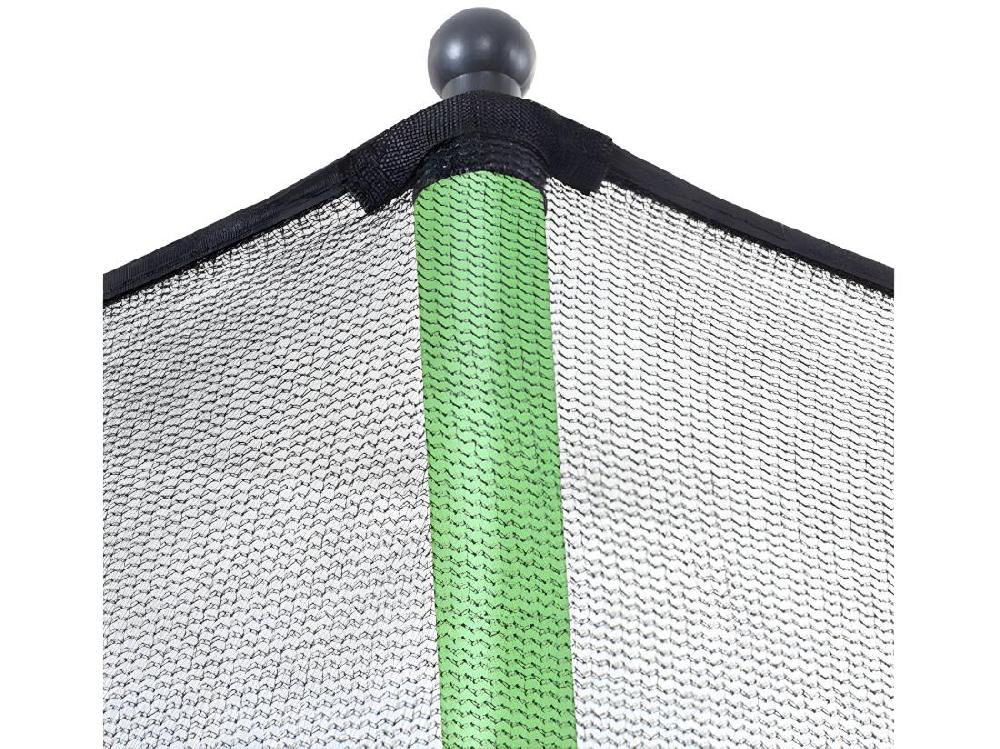 Vente Unique Trampoline Yoopi 2 LUXE - Ø 3.65 M - Avec Filet + échelle + Couverture + Kit D'ancrage
