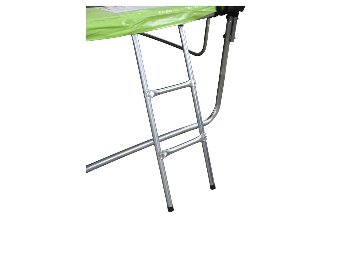 vente unique Trampoline Yoopi 2 LUXE - Ø 3.65 m - Avec filet + échelle + couverture + kit d'ancrage