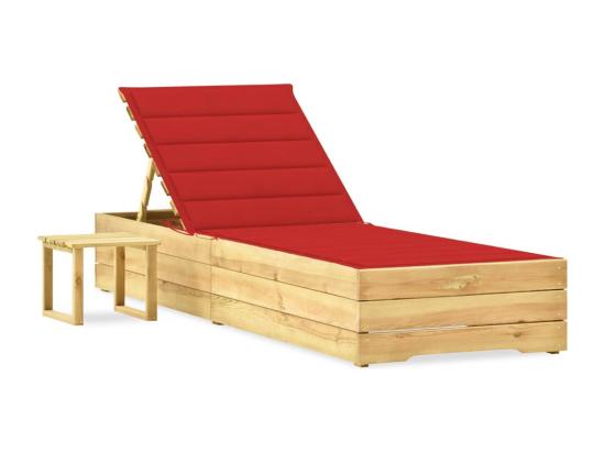 vente unique Transat chaise longue bain 198 x 68 x 28 cm 02_0012675