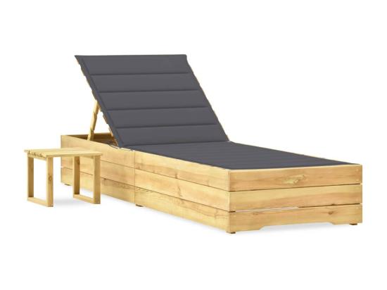 vente unique Transat chaise longue bain 198 x 68 x 28 cm 02_0012674