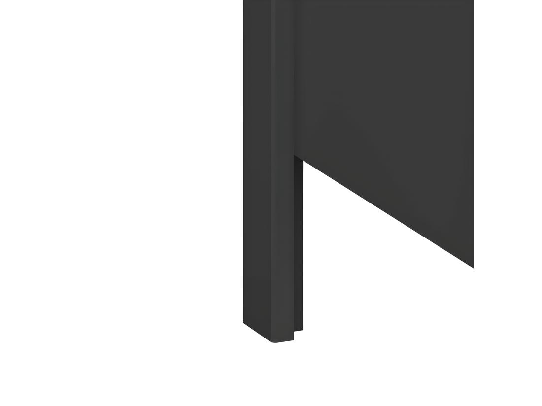 Vente Unique Tromsø Armoire De Rangement 2 Portes Couleur Café