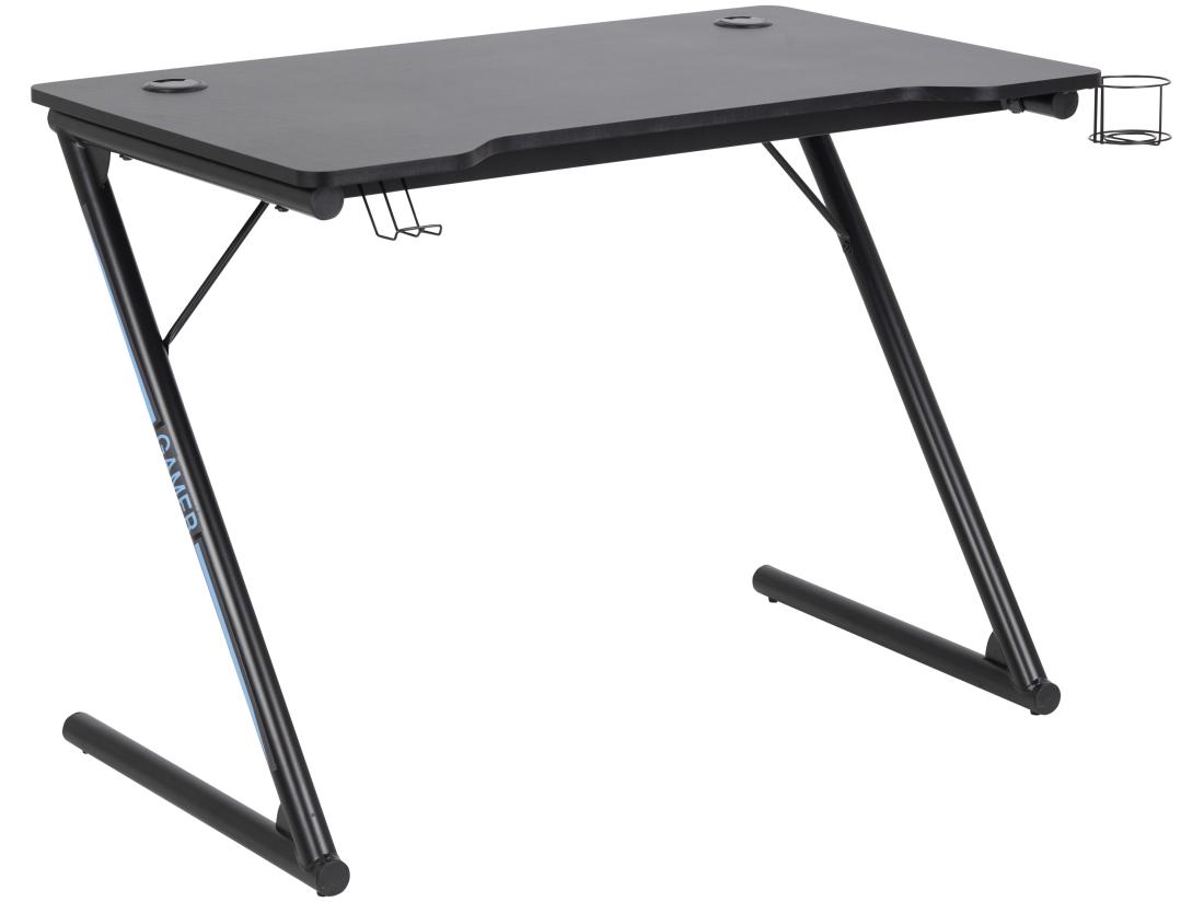 vente unique Trops Bureau pour gamer avec porte-gobelet noir
