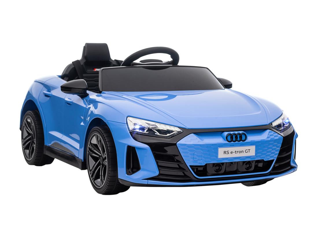 Vente Unique Véhicule électrique Enfant Audi RS E-tron GT V. Max. 5 Km/h Télécommande Effets Sonores + Lumineux Bleu