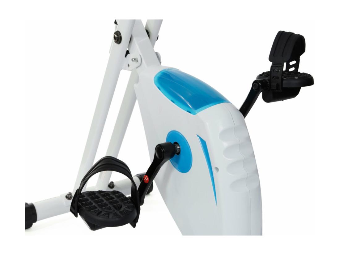 Vente Unique Vélo D'appartement Pliable Xbike - O'Fitness - Compteur 5 Fonctions - Roue Magnétique : 2 5 Kg