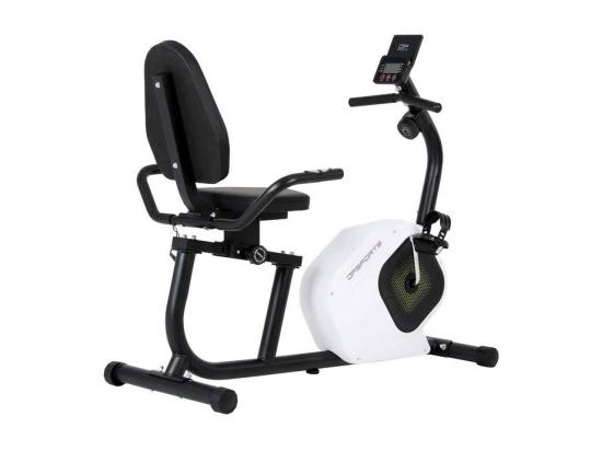 Vente Unique Vélo D'appartement Semi-allongé 8 Niveaux De Résistance Saturne