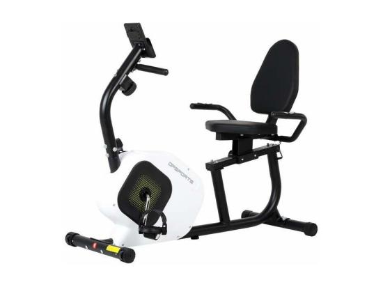 vente unique Vélo d'appartement semi-allongé 8 niveaux de résistance Saturne