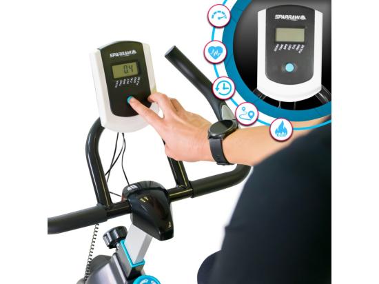 vente unique Vélo Spinning SPINNER - Exercice bike avec roue d'inertie 6Kg - Cardio et Fitness training