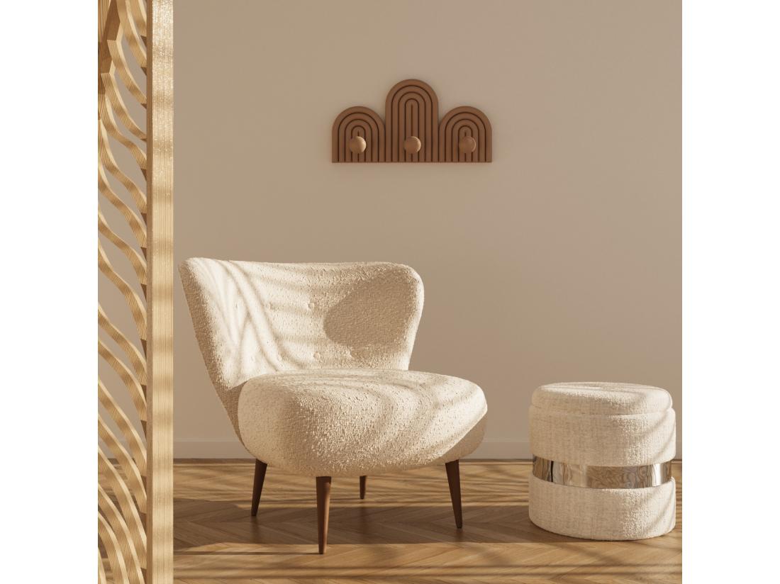 Vente Unique ACAPULCO - Patère Murale 3 Crochets