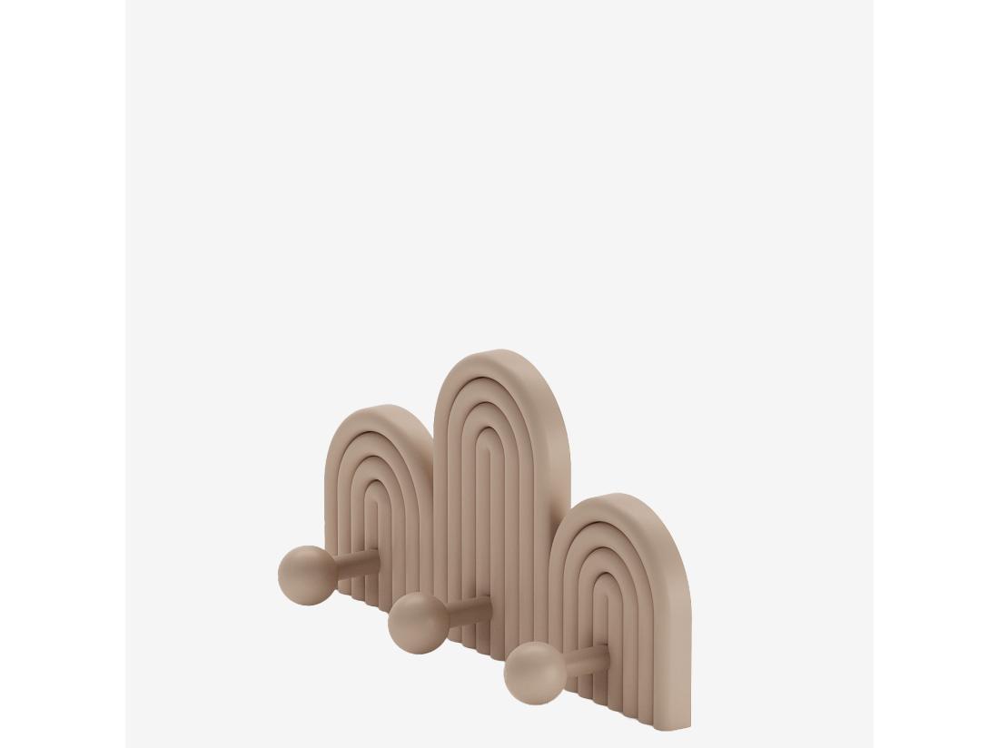 Vente Unique ACAPULCO - Patère Murale 3 Crochets