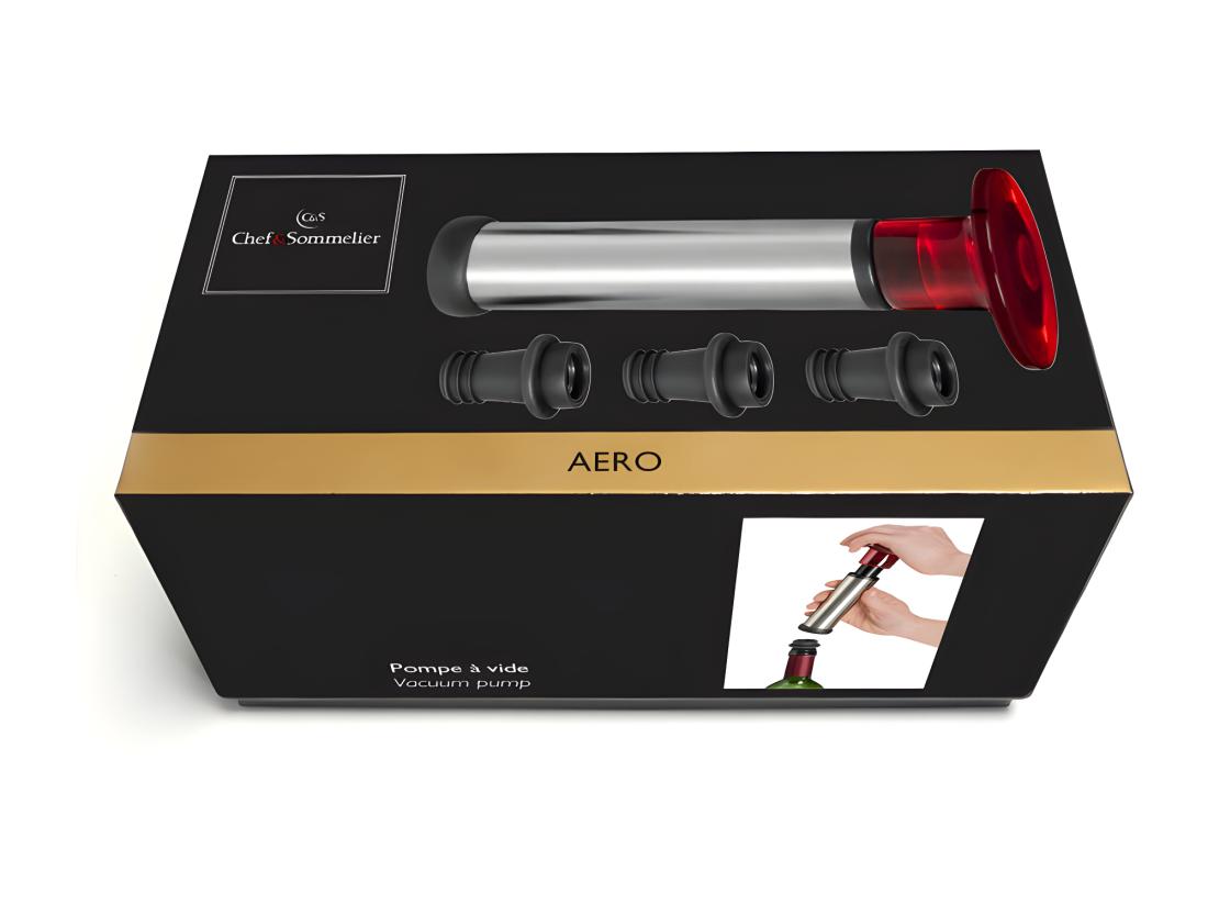 Vente Unique Aero - Pompe à Vide Avec 3 Bouchons