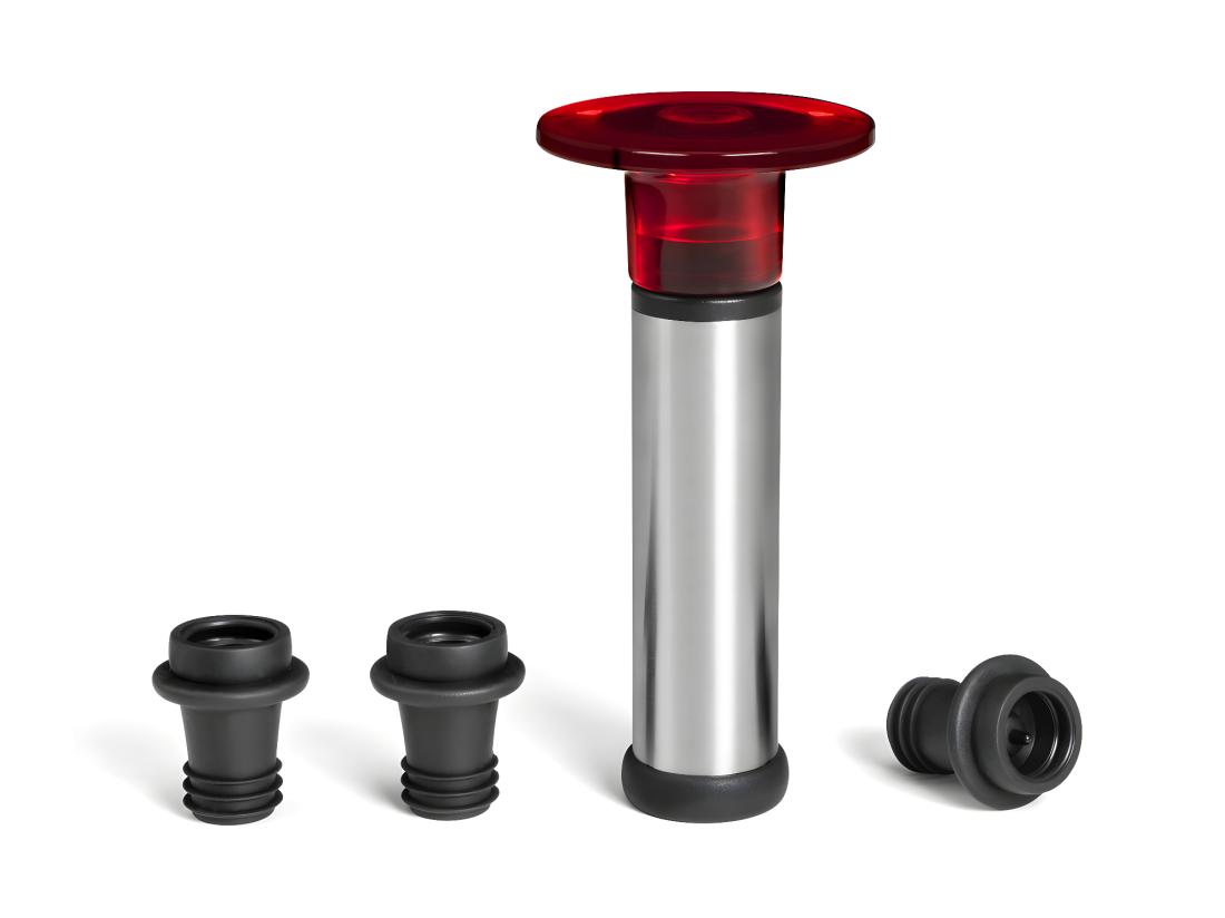 vente unique Aero - Pompe à vide avec 3 bouchons